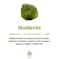 Natürlicher Moldavit-Kristall - Energystone 