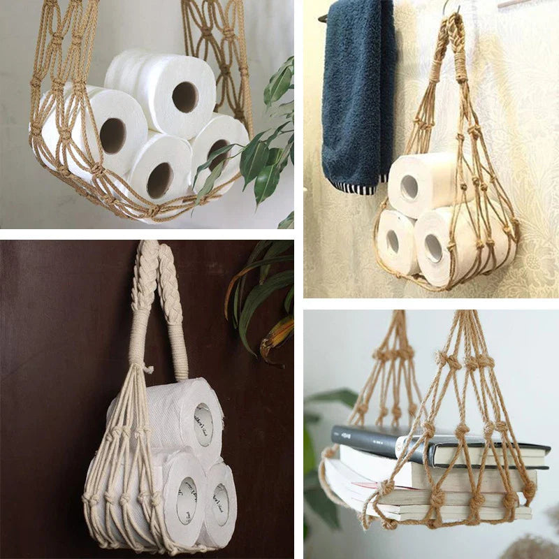 Nordischer Hängender Baumwollhalter - HangingHaven
