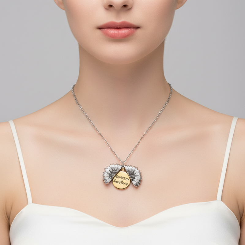 Offenes Medaillon-Design - LoveSpark 