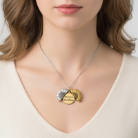 Offenes Medaillon-Design - LoveSpark 