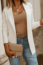 Open-Front Longline Women's Blazer - Barbara
