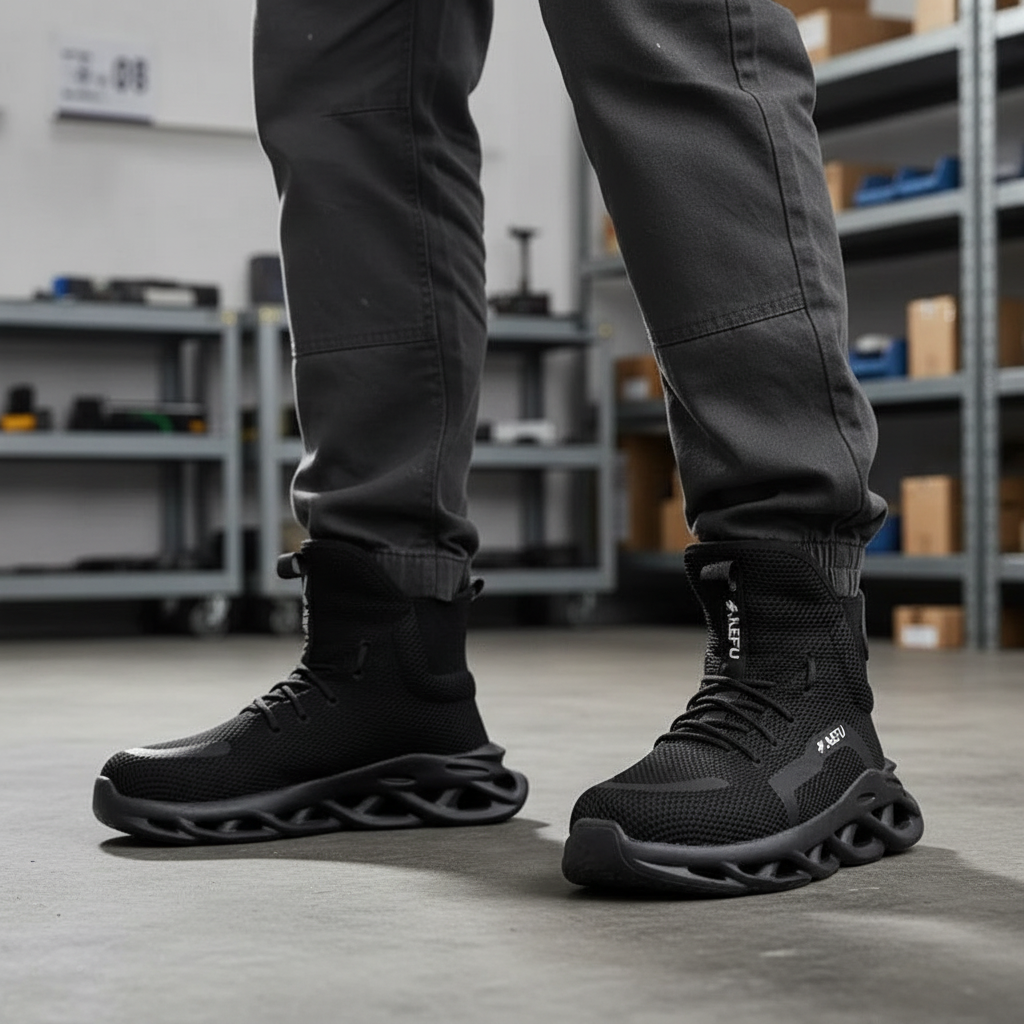 Orthopädischer Sicherheitsschuh Mit Stahlkappe - Jay