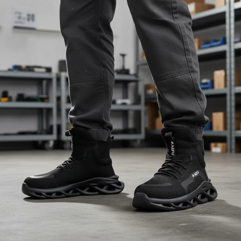 Orthopädischer Sicherheitsschuh Mit Stahlkappe - Jay