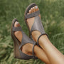 Orthopaedic Women's Sandal With Contoured Footbed - Sherry