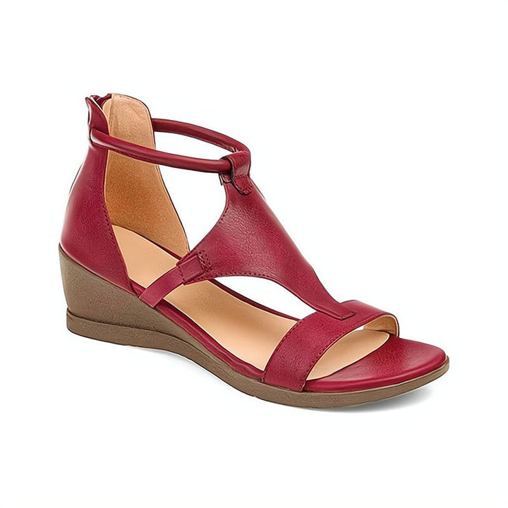 Orthopaedic Women's Sandal With Contoured Footbed - Sherry