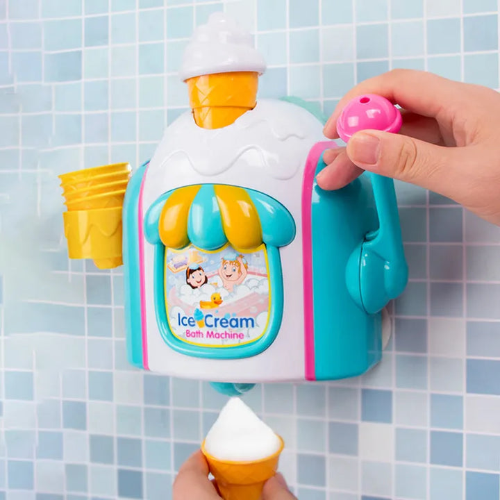 Schaumspender-Badespielzeug für Kinder – interaktiver Waschspaß in der Wanne