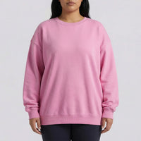 Oversize Sweatshirt Mit Rundhalsausschnitt - Christy