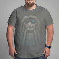 Oversize T-Shirt Mit Nordischem Print - Calvin
