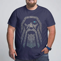 Oversize T-Shirt Mit Nordischem Print - Calvin