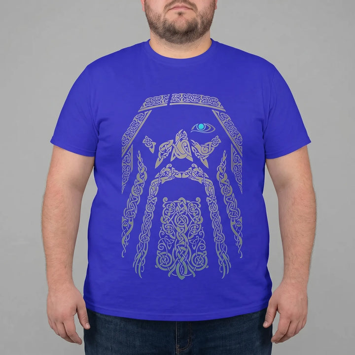 Oversize T-Shirt Mit Nordischem Print - Calvin