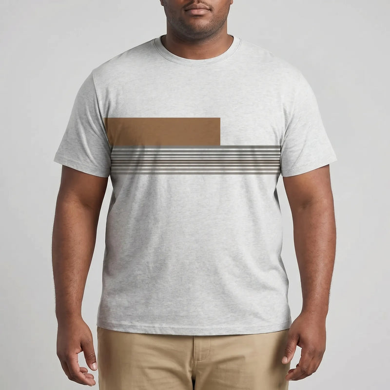 Oversize T Shirt Im Colour-Blocking-Design - Jesse