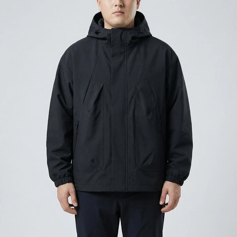 Oversize Windbreaker Jacke Mit Kapuze - Adrian