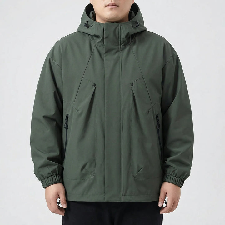 Oversize Windbreaker Jacke Mit Kapuze - Adrian