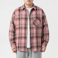 Oversized-Langarmhemd Mit Karomuster - Raymond