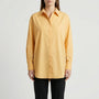 Oversized Blouse Met Omgeslagen Kraag - Blanca