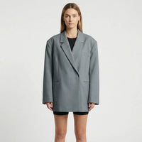 Oversized Damenblazer Mit Klarer Silhouette - Alexia