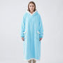 Oversized Hooded Blanket With Front Pocket - Lola