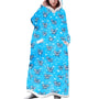 Oversized Hooded Blanket With Front Pocket - Lola