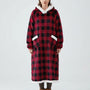 Oversized Hooded Blanket With Front Pocket - Lola