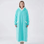 Oversized Hooded Blanket With Front Pocket - Lola