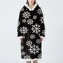 Oversized Hooded Blanket With Front Pocket - Lola
