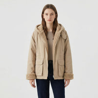 Oversized Hooded Reversible Parka - Mindy