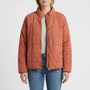 Oversized Quilted Zip-Up Jacket - Kathy