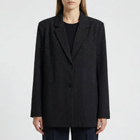 Oversized Sparkle-Detail Women's Blazer - Dianne