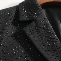 Oversized Sparkle-Detail Women's Blazer - Dianne