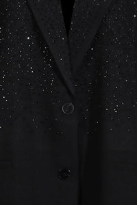 Oversized Sparkle-Detail Women's Blazer - Dianne