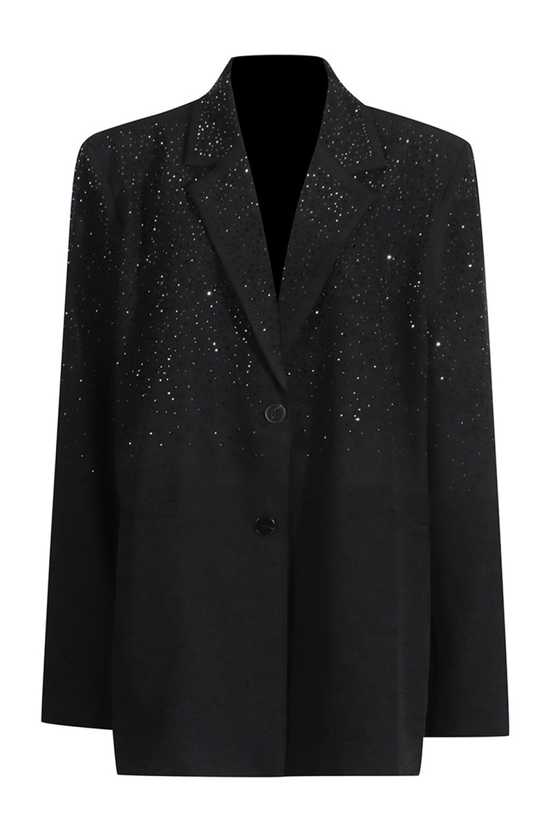 Oversized Sparkle-Detail Women's Blazer - Dianne