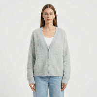 Oversized Strickjacke Mit Knöpfen - Jasmina
