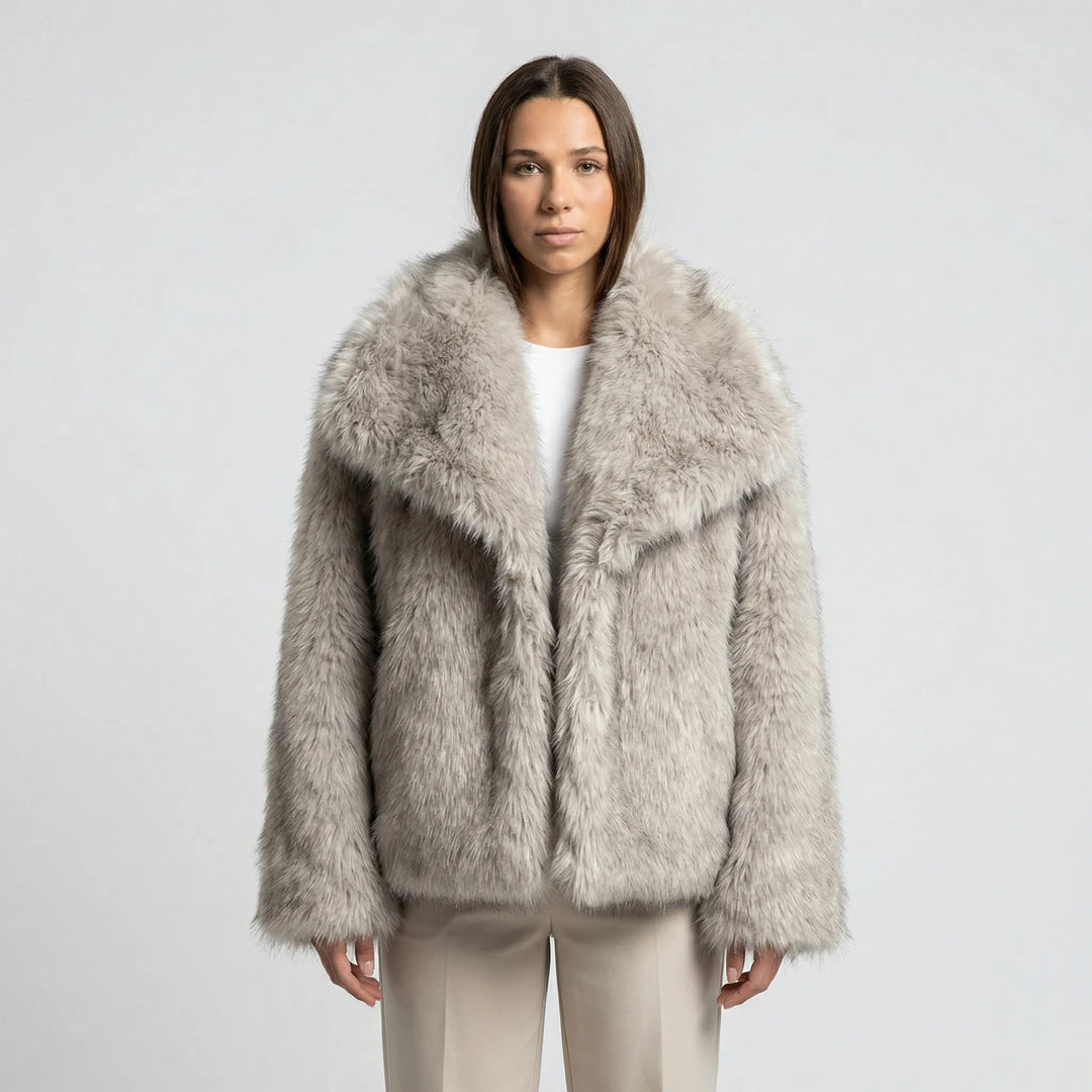 Oversized Winterjas Met Bontlook - Beatrice