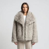 Oversized Winterjas Met Bontlook - Beatrice