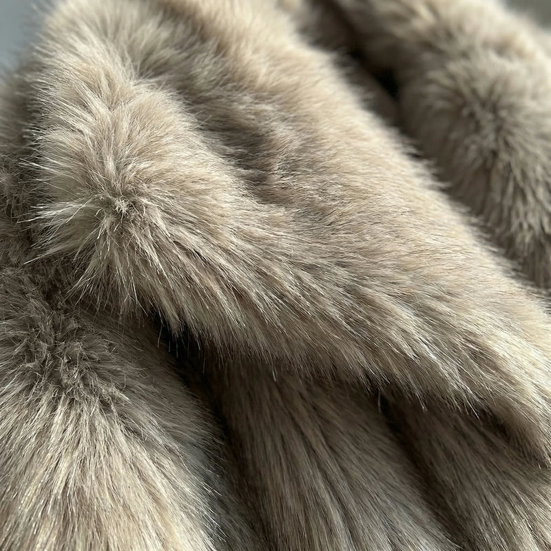 Oversized Winterjas Met Bontlook - Beatrice