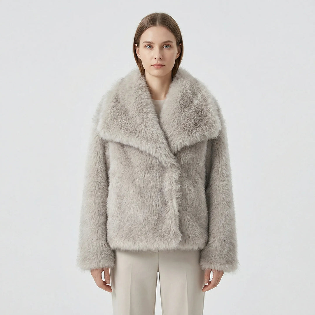 Oversized Winterjas Met Bontlook - Beatrice
