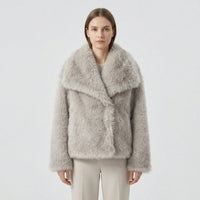 Oversized Winterjas Met Bontlook - Beatrice