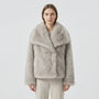 Oversized Winterjas Met Bontlook - Beatrice