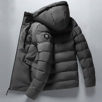 Padded Hooded Men's Winter Jacket - Tomas