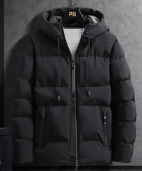 Padded Hooded Men's Winter Jacket - Tomas
