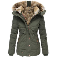 Padded Winter Coat With Fur-Trimmed Hood - Henrietta