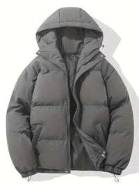 Padded Winter Jacket With Hood - Irving