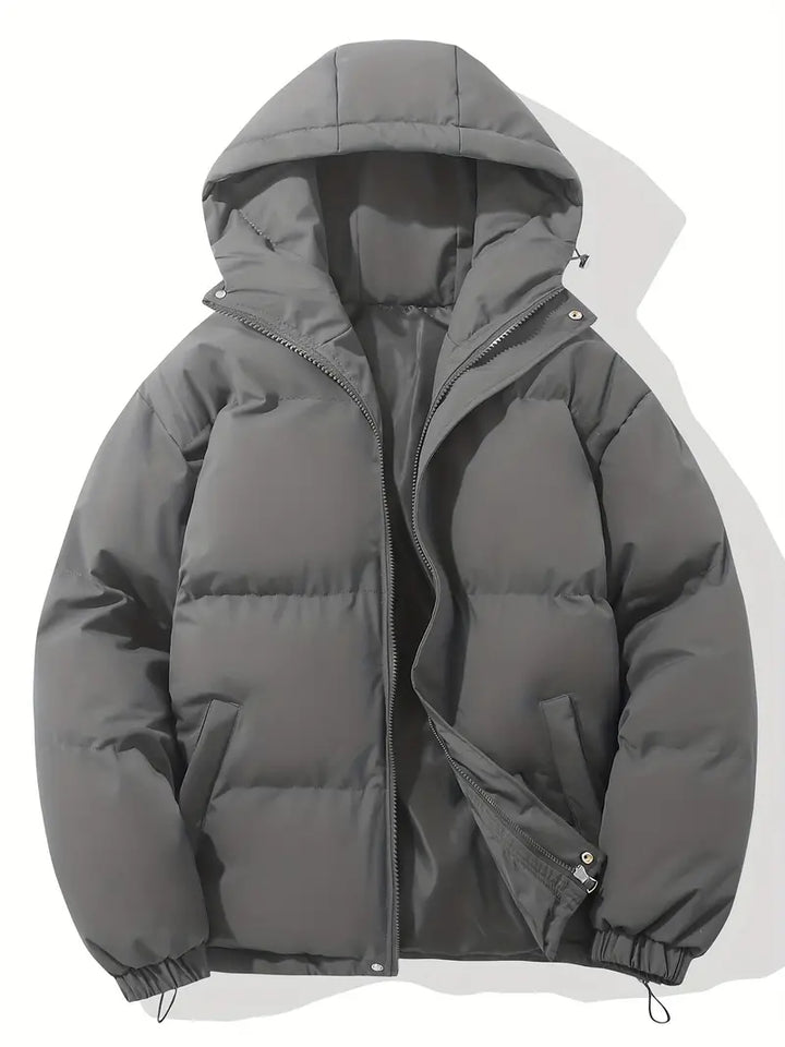 Padded Winter Jacket With Hood - Irving
