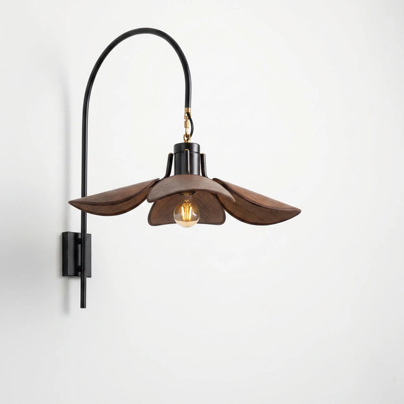 Petal-Shaped Decorative Wall Lamp -  Petaluxe
