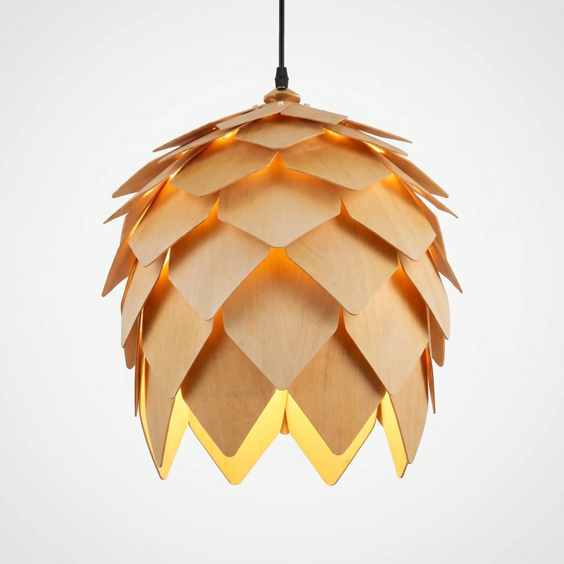 Pine Cone Shaped Pendant Lamp -  Pinecroft