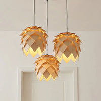 Pine Cone Shaped Pendant Lamp -  Pinecroft