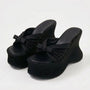 Plateau-Sandalen Mit Keilabsatz - Dianna