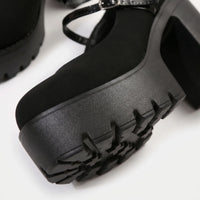Plateau Pumps Mit Blockabsatz - Antonia