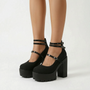 Plateau Pumps Mit Blockabsatz - Antonia