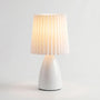 Pleated Fabric Shade Table Lamp -  Lumeplé